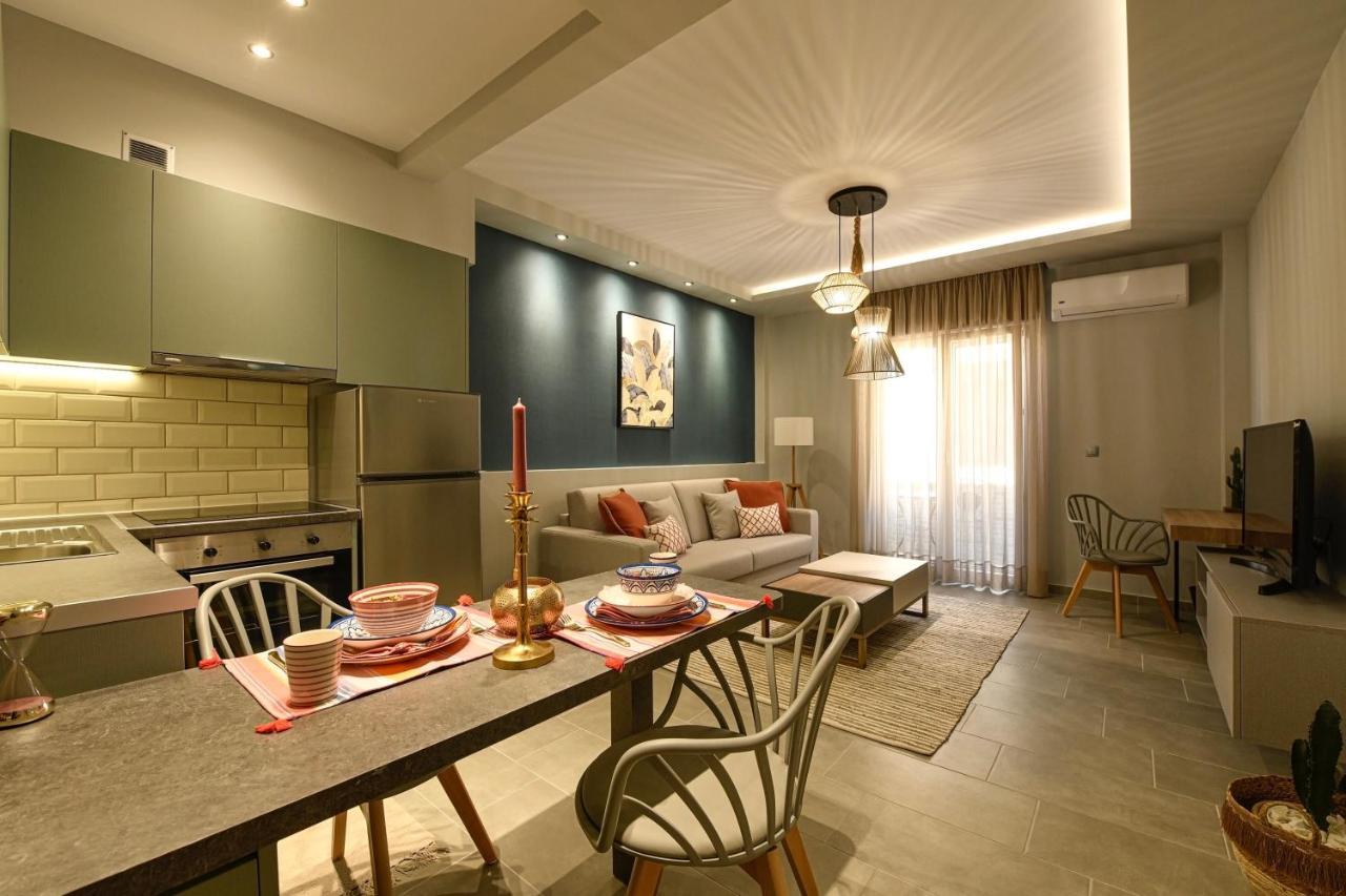 Sunny Luxury Suite Grey Кавала Екстериор снимка